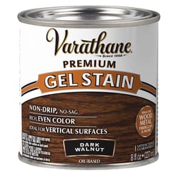 Varathane Premium Semi-Transparent Dark Walnut Oil-Based Linseed Oil Modified Alkyd Gel Stain 1/2 pt