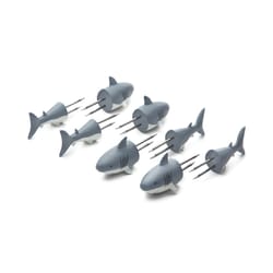 Outset Gray Plastic/Stainless Steel Corn Holder