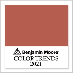 Benjamin Moore Rosy Peach 2089-20