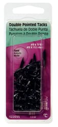 Hillman No. 5 X 7/16 in. W X 3/8 in. L Blue Steel Wire Cloth Staple 5 Ga. 1-1/2 oz Hillman No. 5 X 7/16 in. W X 3/8 in. L Blue Steel Wire Cloth Staple 5 Ga. 1-1/2 oz
