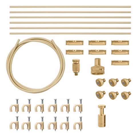 Orbit Outdoor Brass Misting Nozzle Plug (3-Pack) in the Misting Attachments  & Accessories department at