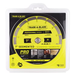 Trade A Blade 7 in. D X 5/8 in. Diamond Segmented Rim Blade 1 each