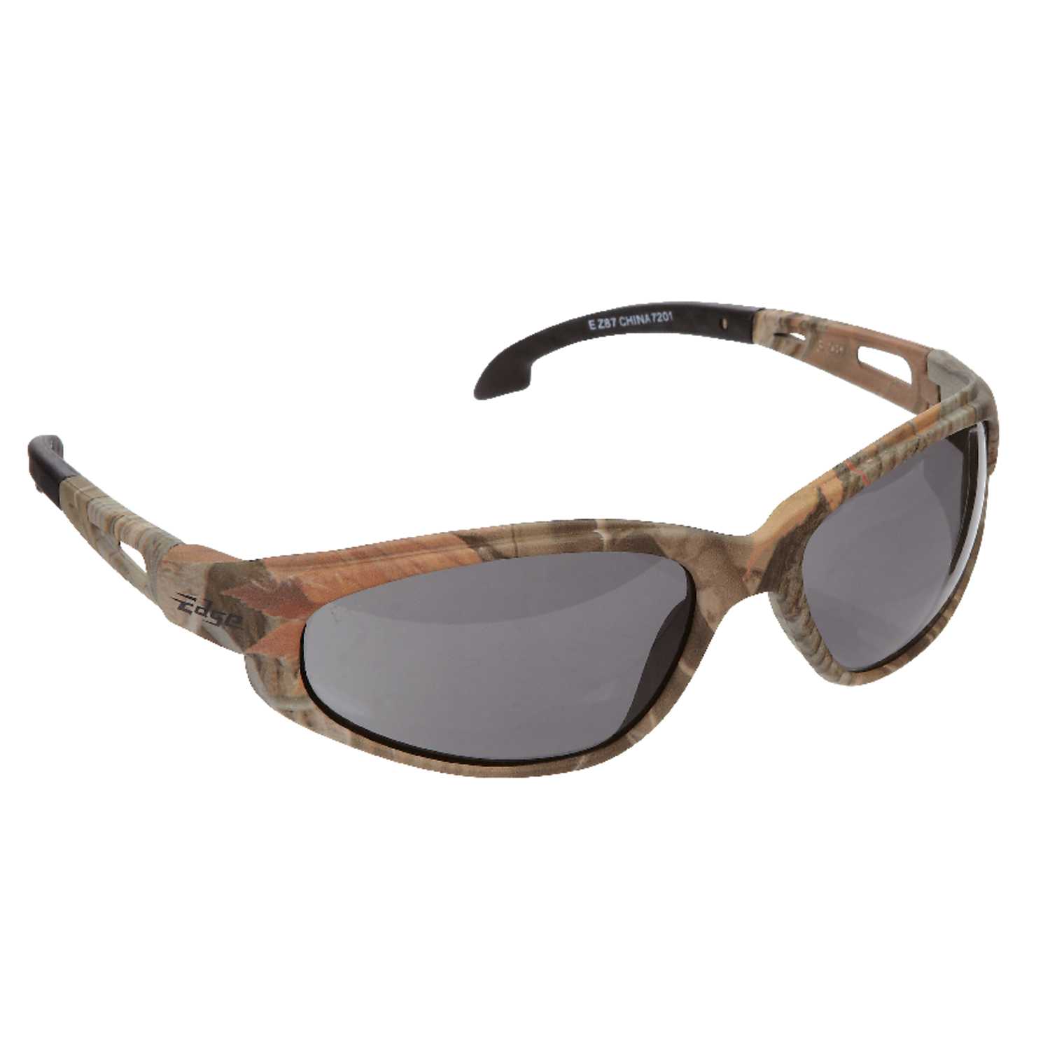 Edge Eyewear Dakura Safety Glasses Smoke Lens Camouflage Frame 1 pc