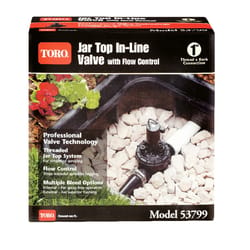 Toro Male NPT x Barb Jar Top Valve 1 in. 150 psi