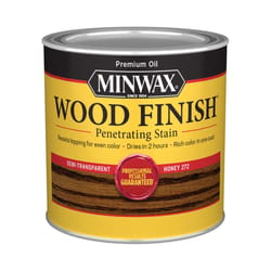 Minwax Wood Finish Semi-Transparent Honey Oil-Based Penetrating Wood Finish 1/2 pt