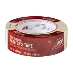 Ace  1.41 in. W x 60 yd. L Beige  Regular Strength  Painter's Tape  1 pk 