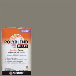 Custom Building Products Polyblend Plus Indoor and Outdoor Natural Gray Sanded Grout 25 lb