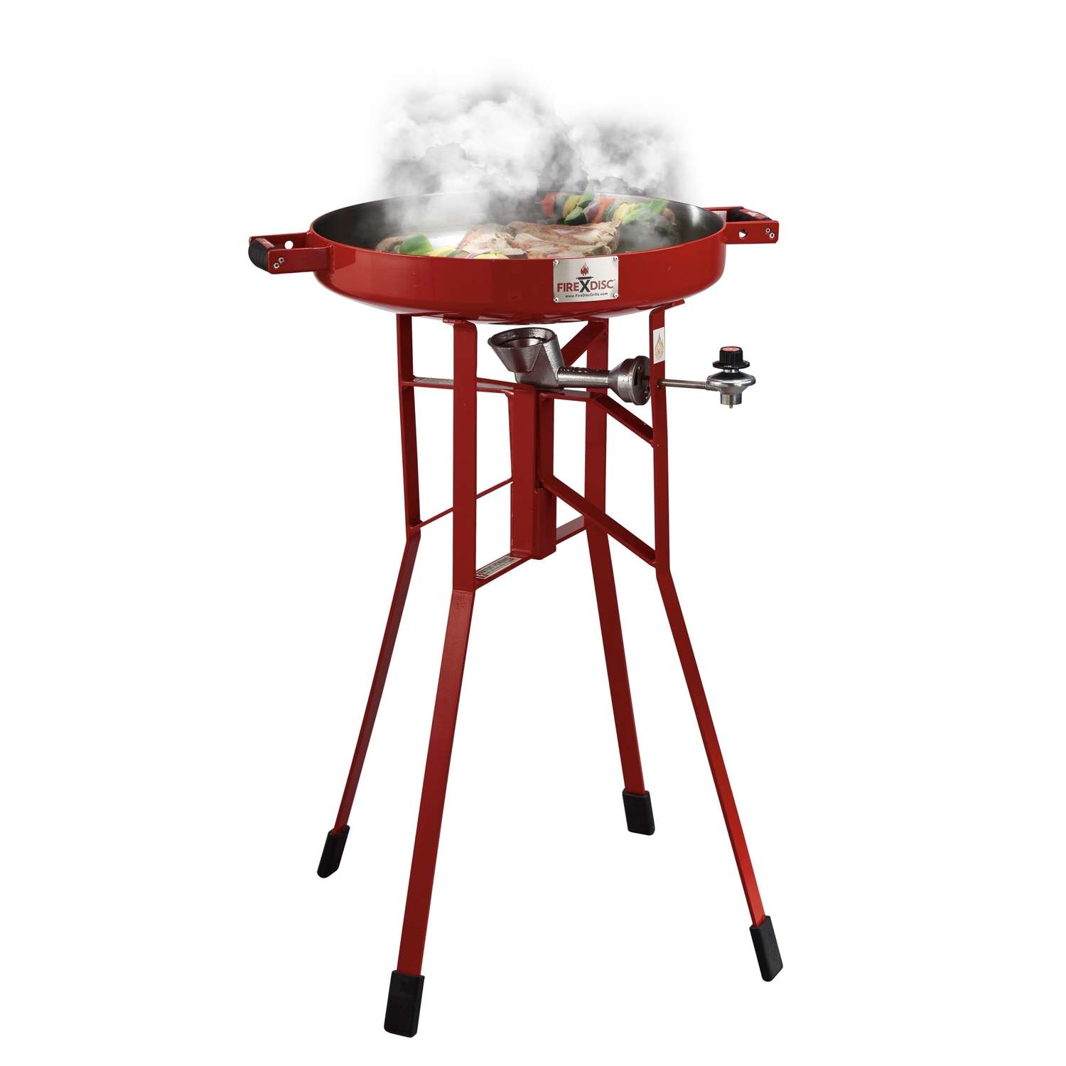FireDisc Tall 1 burner Liquid Propane Grill Fireman Red Ace Hardware