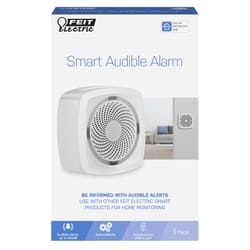 Feit Smart Home White Plastic Wireless Smart-Enabled Smart Audible Alarm