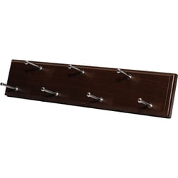 Easy Track 2-1/2 in. H X 2.5 in. W X 14 in. L Wood Sliding Belt Rack