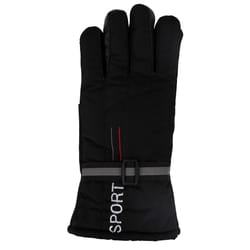 Heat Zone Deluxe One Size Fits All Black Cold Weather Gloves