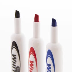 Bazic Products Low Odor Assorted Color Dry Erase Markers 3 pk