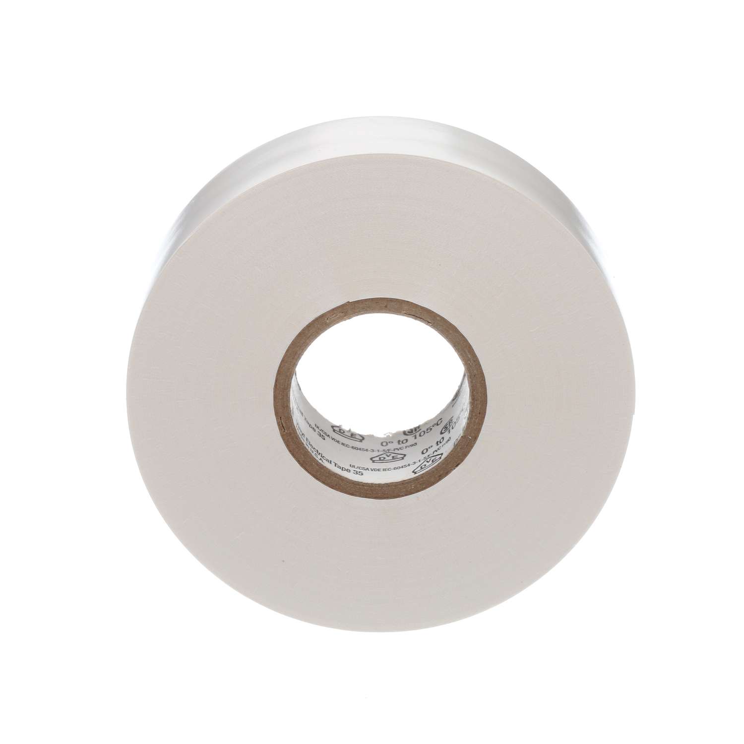 White PVC Vinyl Insulation Tape