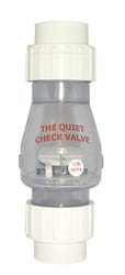 Magic Plastics 2 in. D X 2 in. D Slip PVC Quiet Check Valve