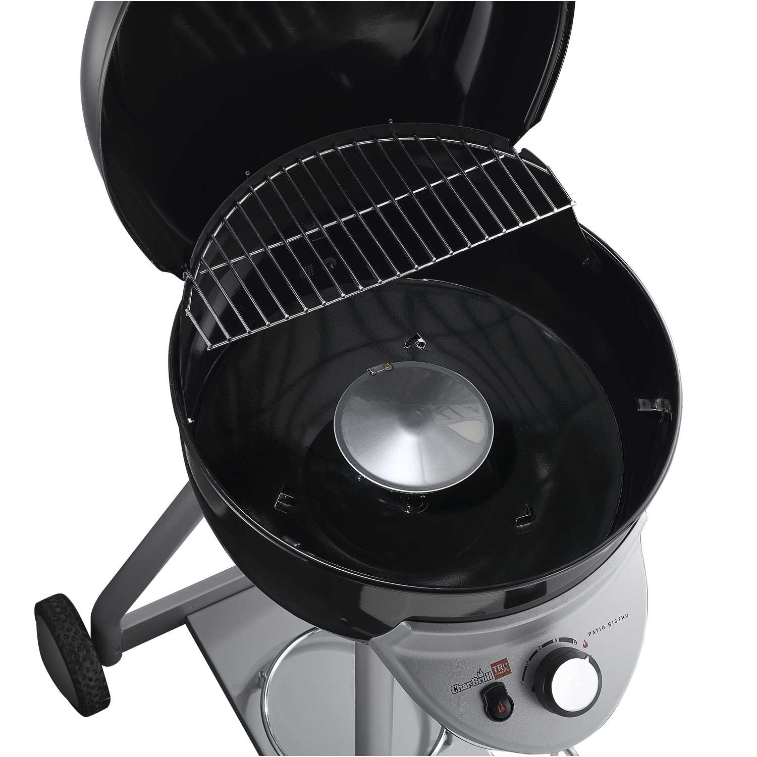 CharBroil Patio Bistro Liquid Propane Patio Grill Black 1 Ace Hardware