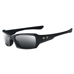 Oakley SI Fives Squared Unisex Matte Black Frame Gray Lens Sunglasses