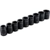 Craftsman 3/8 in. drive Metric 6 Point Impact Socket Set 9 pc