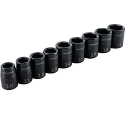 Craftsman 3/8 in. drive S Metric 6 Point Impact Socket Set 9 pc