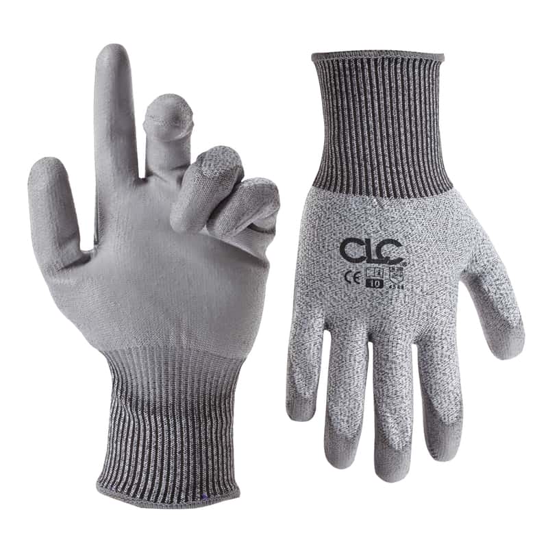 CLC Unisex Dipped Cut Resistant Gloves Gray L 1 pair Ace Hardware