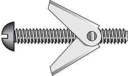 Hillman Fas-N- Tite 1/4 in. D X 4 in. L Round Steel Toggle Bolt 50 pk