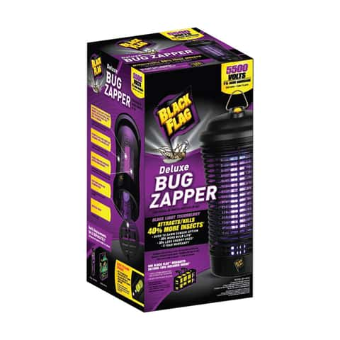 Black + Decker - Black Electric Outdoor Bug Zappers, 2-Pack