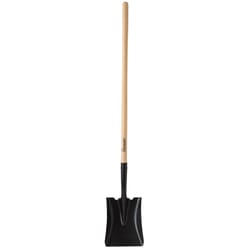 Home Plus+ 56 in. Steel Square Transfer Shovel Wood Handle