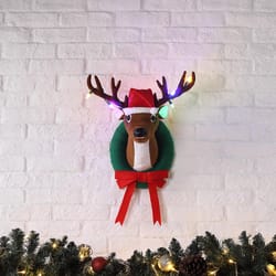 Mr. Christmas LED Multi Singing Reindeer Animated Decor 19.5 in.