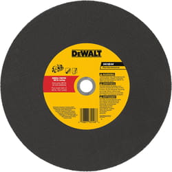 DeWalt 14 in. D X 0.78 in. Aluminum Oxide Cut-Off Wheel 1 pc