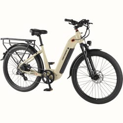 Retrospec Abbot Rev Unisex Electric Bicycle Oat