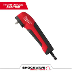Milwaukee Shockwave Right Angle Attachment 1/4 in. Hex Shank 1 pc