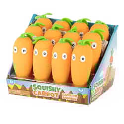 Keycraft Carrot Squishy Toy Orange