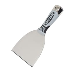 Hyde 4 in. W Stainless Steel Stiff Scraper