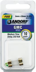 Jandorf GMC 10 amps Medium Time Delay Fuse 2 pk