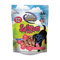 NutriSource Salmon Grain Free Treats For Dogs 6 oz 1 pk