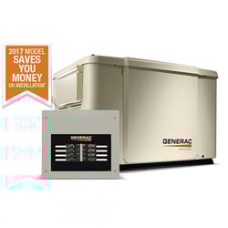Generac PowerPact 6000 W 240 V LP/NG Home Standby Generator