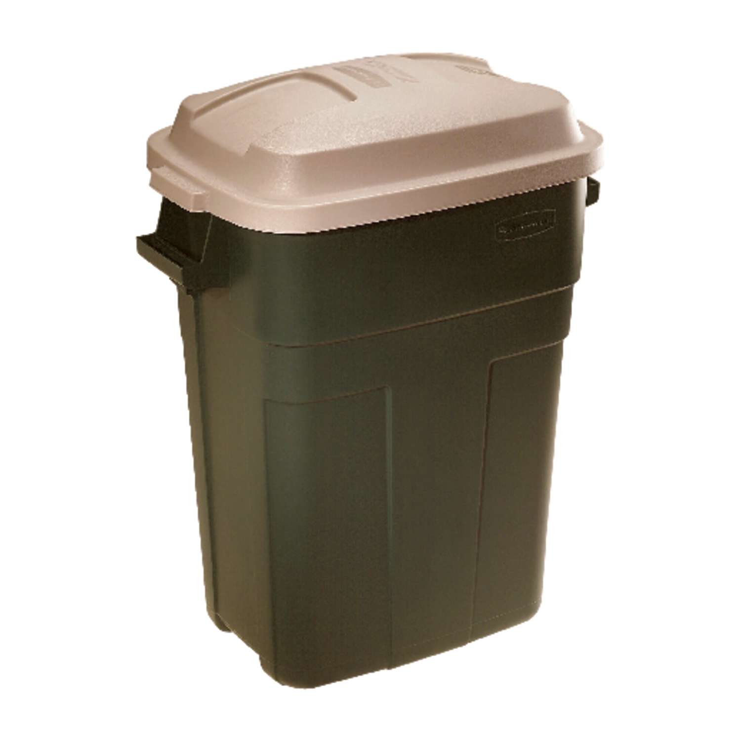 Rubbermaid Roughneck 30 gal. Plastic Garbage Can Lid Included Ace