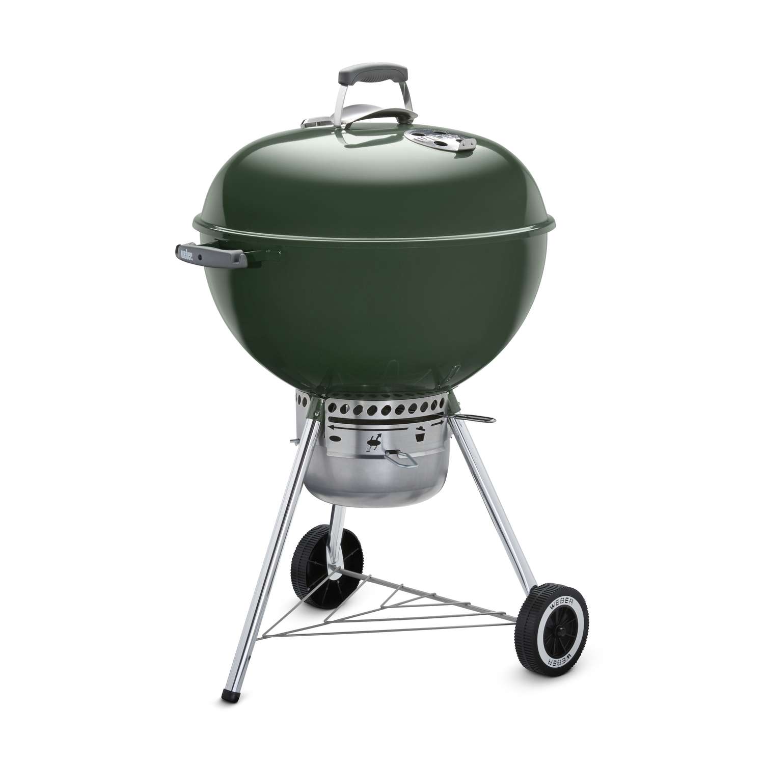 er 22in er Original Kettle Charcoal Grill Green Charcoal 22 in