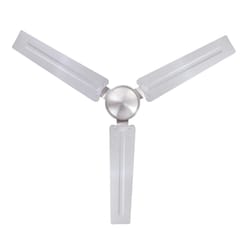 Westinghouse Jax 56 in. Brushed Nickel White Indoor Ceiling Fan