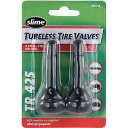 Slime Rubber 150 psi Tubeless Tire Valve 2 pk