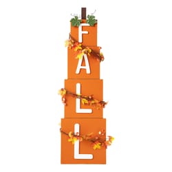 Glitzhome 42 in. Fall Rattan Porch Signs