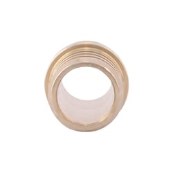 WATERLINE PRODUCTS 1/2 PEX x 1/2 PB Brass Coupling