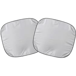 Auto Expressions Auto Shade 31.5 in. L X 28.5 in. W Silver Sun Shade