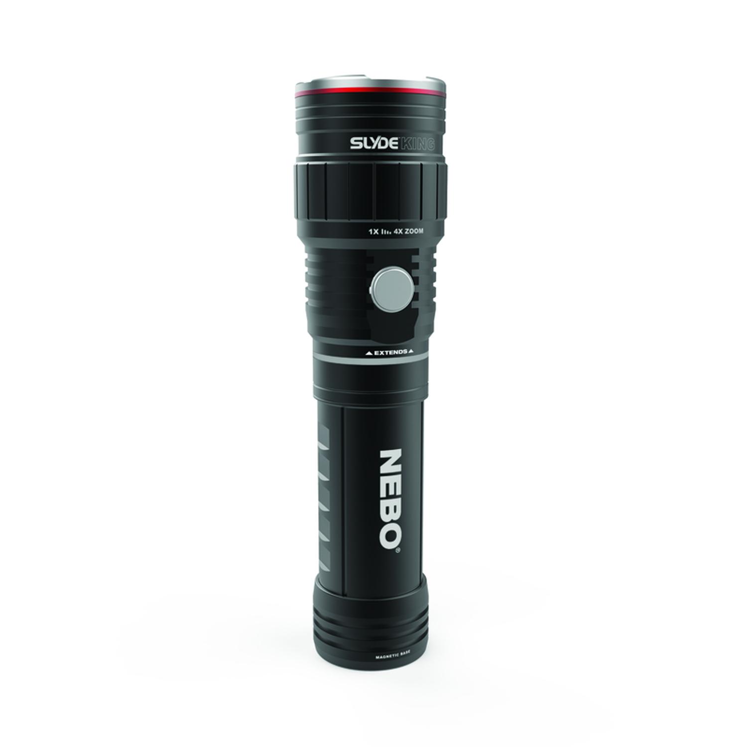 NEBO Slyde King 500 lm Black LED Flashlight 18650 Battery