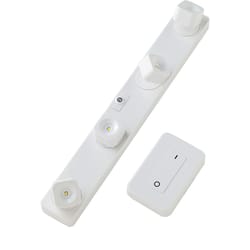 Fulcrum Light It! 12.5 in. L White Battery Powered Smart-Enabled Strip Light 55 lm