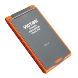 Victor C6000 Orange 8 digit Construction Calculator