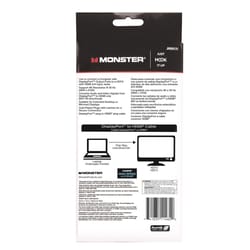 Monster Just Hook It Up 6 ft. L Audio/Visual Cable HDMI