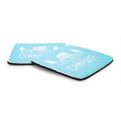 Camco Life is Better at the Campsite Blue/White Neoprene Coaster
