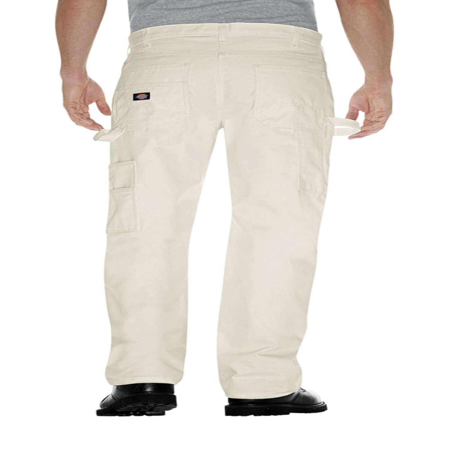 Dickies Men's Painter's Double Knee Pants 38-30 in. White - Ace