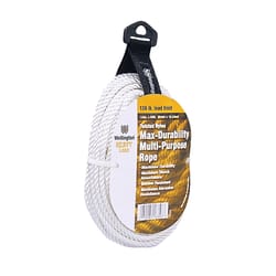 Wellington 1/4 in. D X 50 ft. L White Twisted Nylon Rope