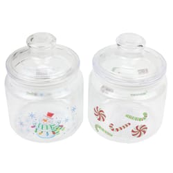 Chef Craft 2.5 cups Clear Storage Jar 2 pk